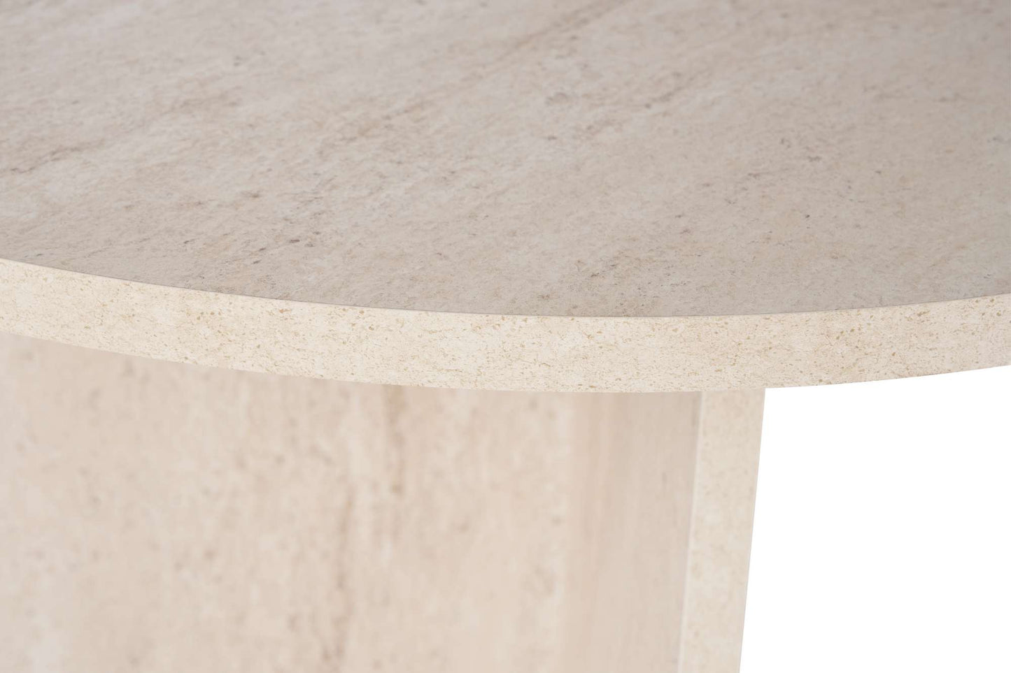 Sabella Ovalt matbord 200 cm - Travertine