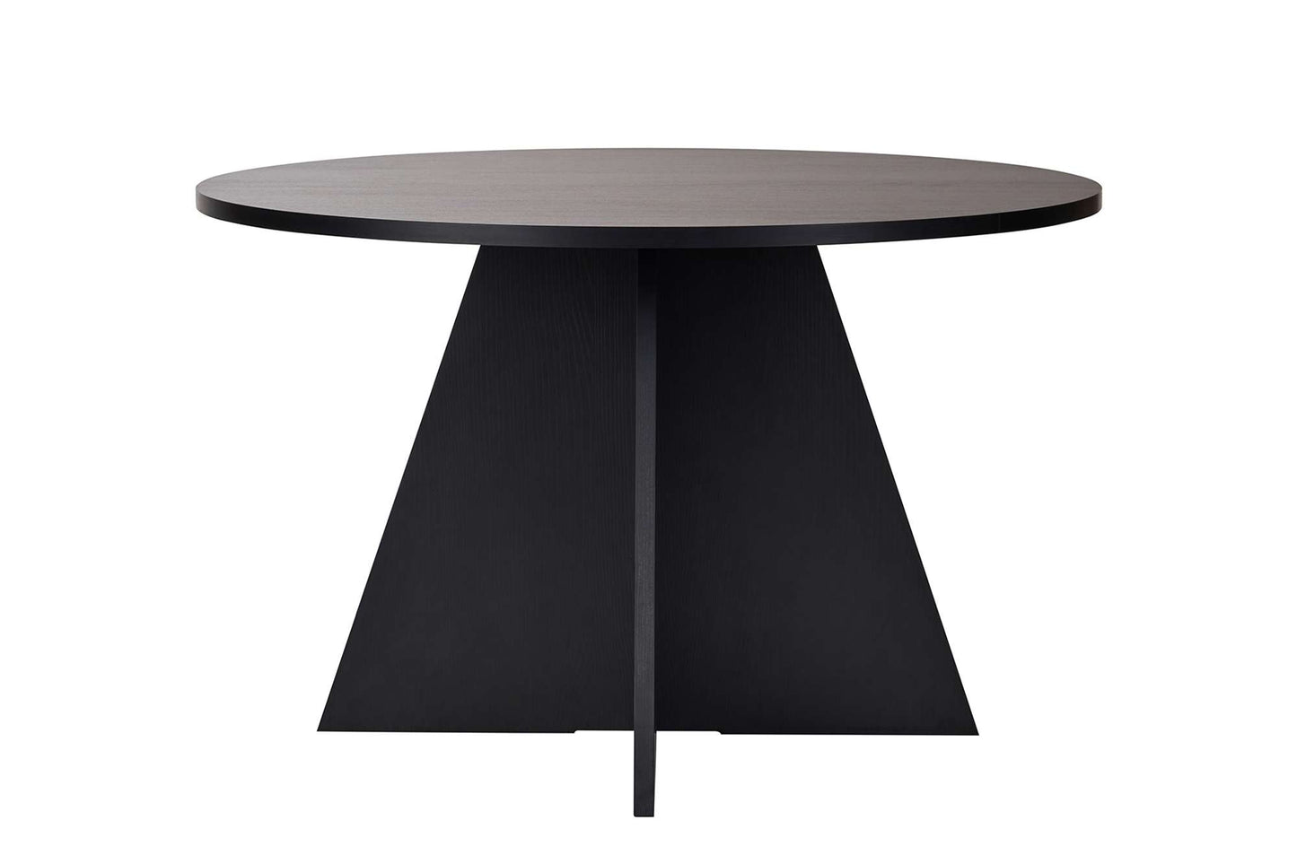 Virella Runt matbord 120 cm - Wood Black