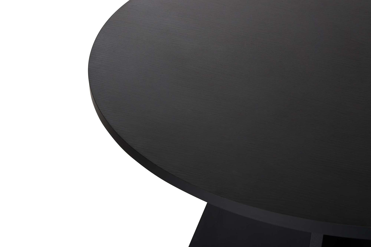 Virella Runt matbord 120 cm - Wood Black