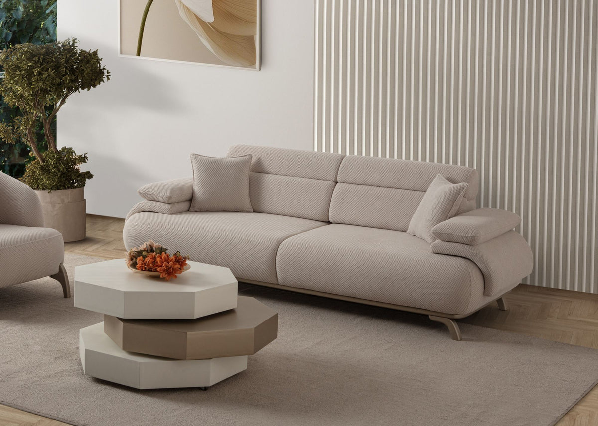 Bonjo Silver 3-sitssoffa