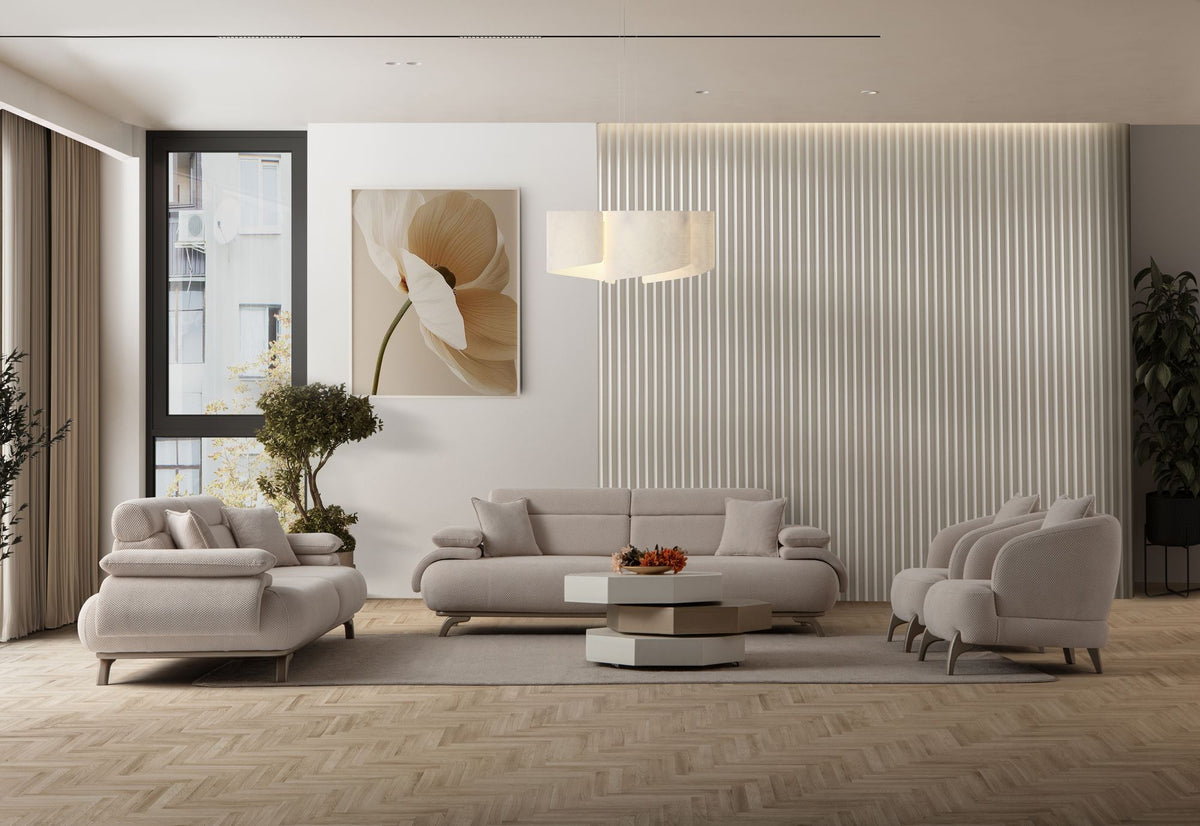 Bonjo Silver 3-sitssoffa