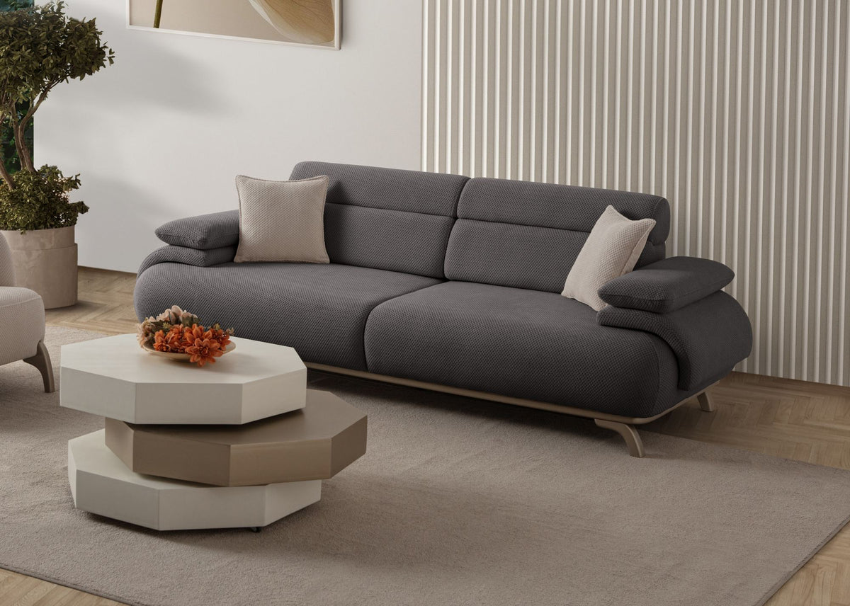 Bonjo Silver 3-sitssoffa