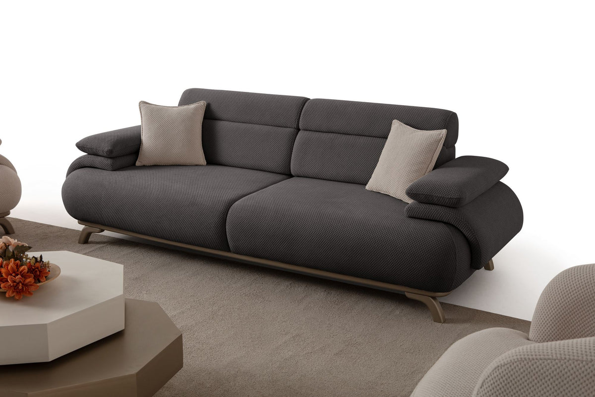 Bonjo Silver 3-sitssoffa