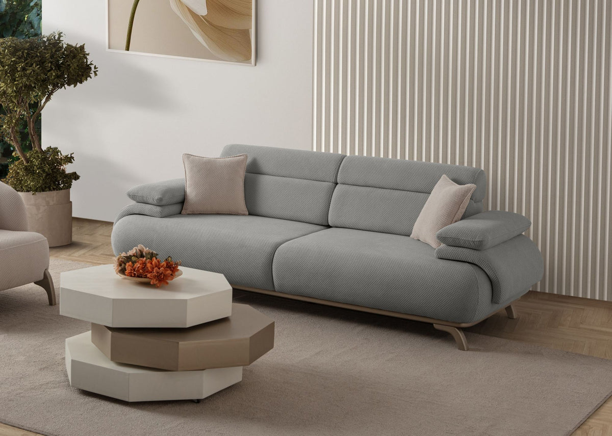 Bonjo Silver 3-sitssoffa