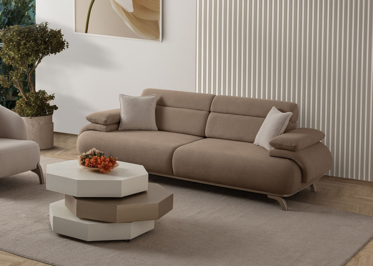 Bonjo Silver 3-sitssoffa