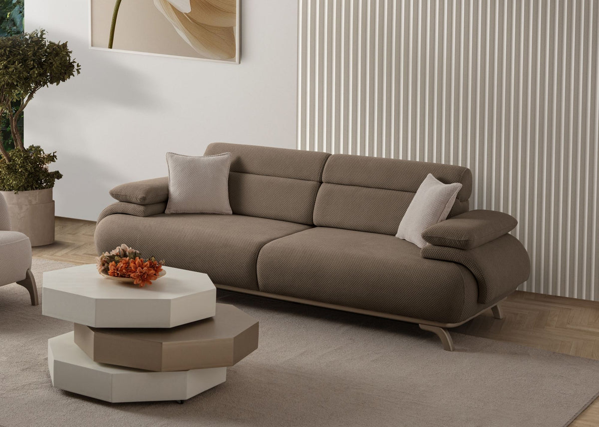 Bonjo Silver 3-sitssoffa