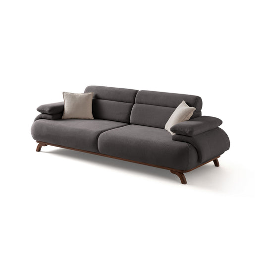 Bonjo Walnut 3-sitssoffa