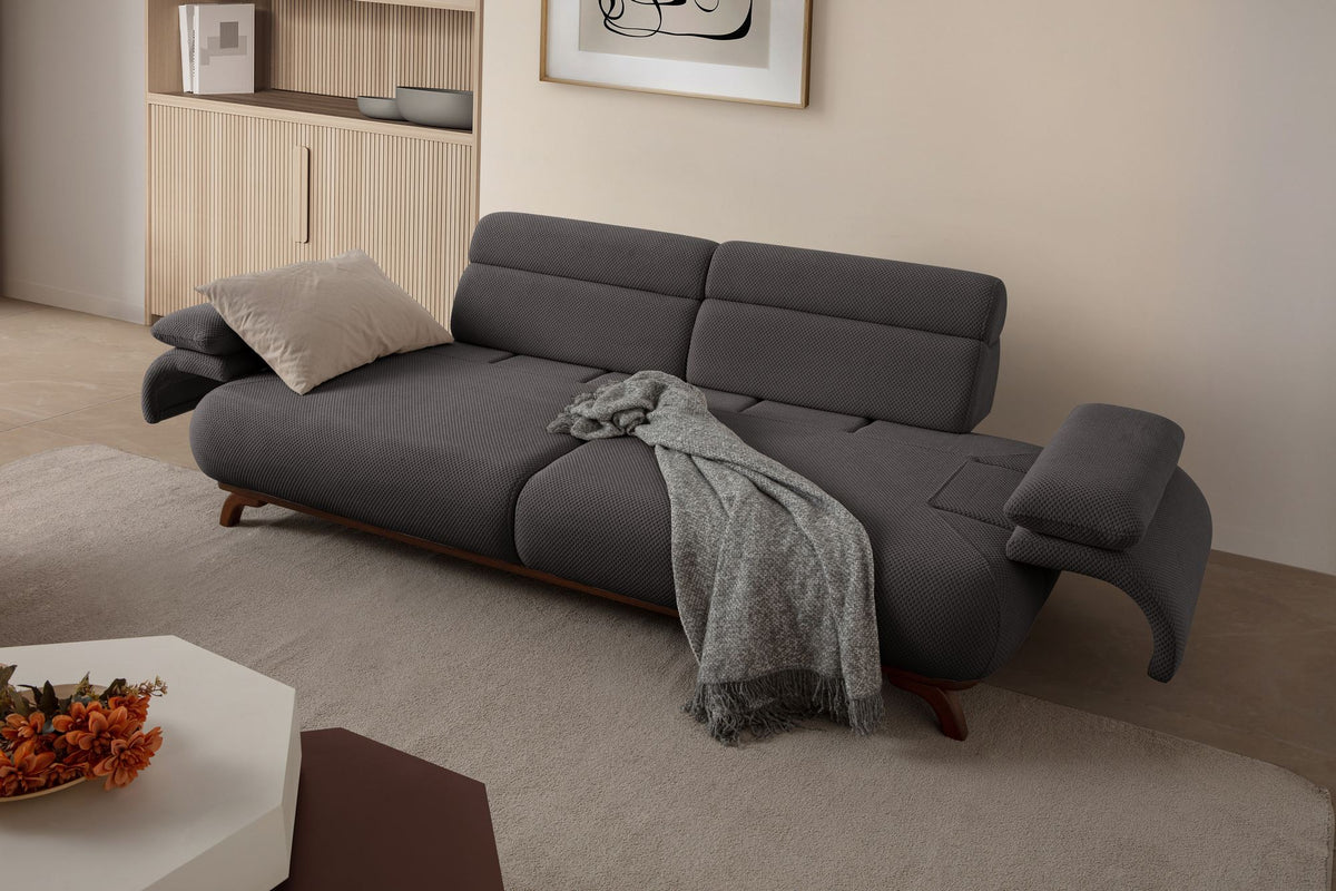 Bonjo Walnut 3-sitssoffa