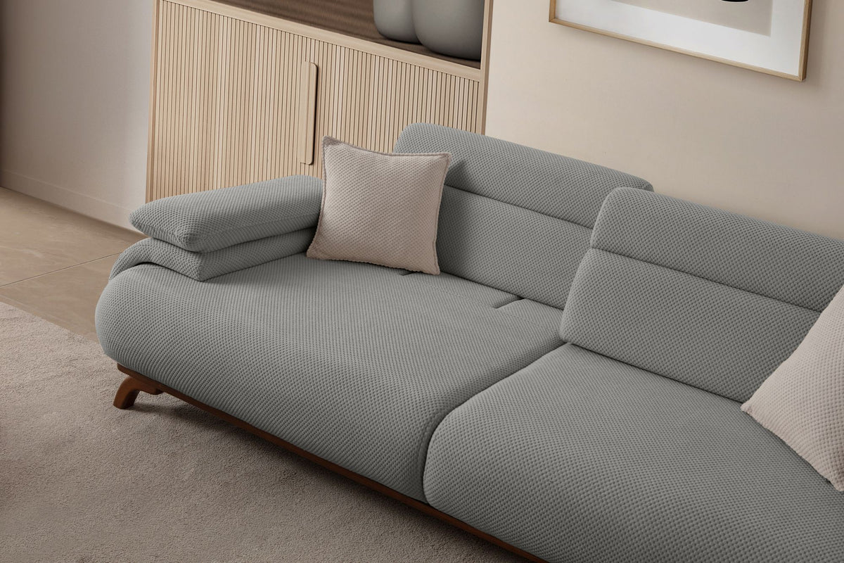 Bonjo Walnut 3-sitssoffa