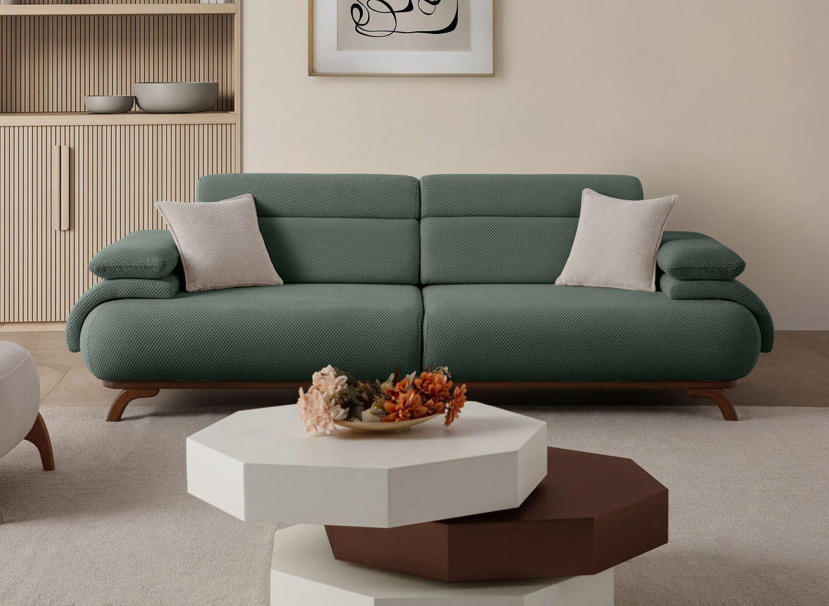 Bonjo Walnut 3-sitssoffa