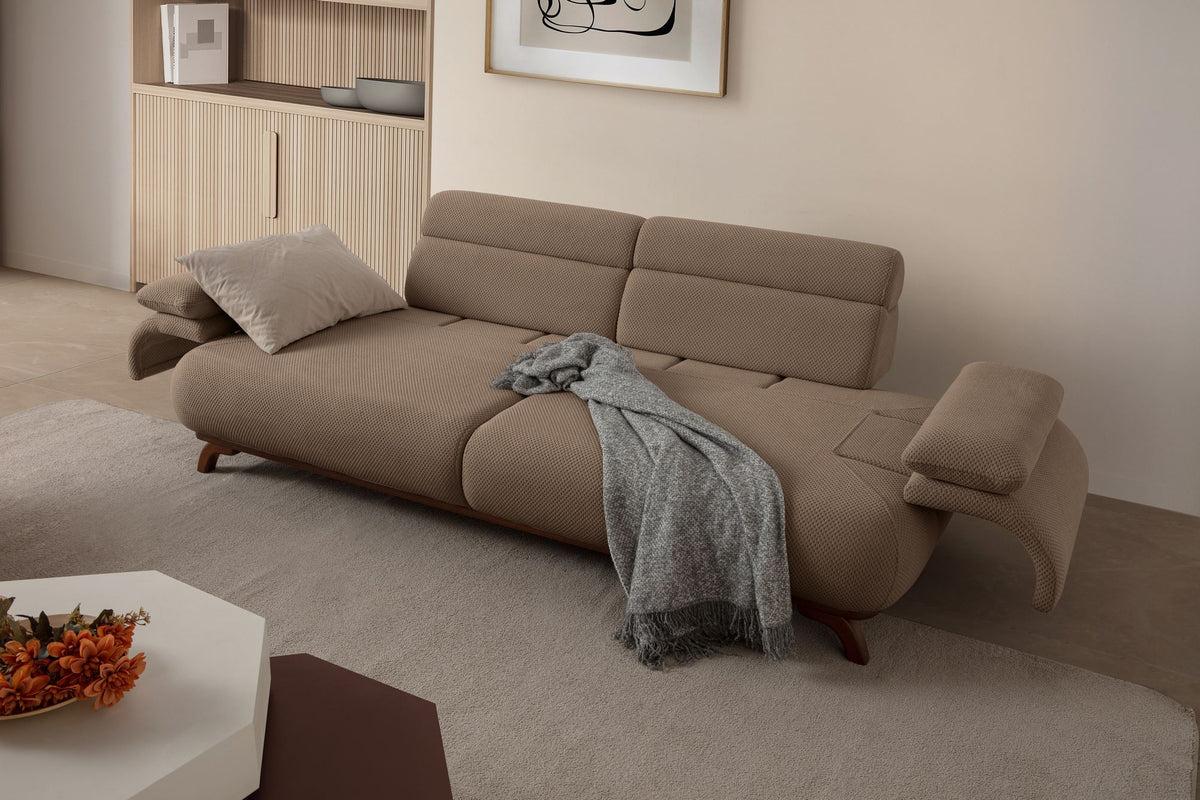 Bonjo Walnut 3-sitssoffa