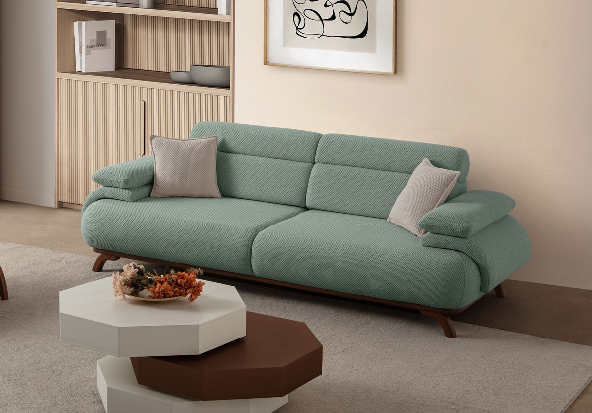 Bonjo Walnut 3-sitssoffa