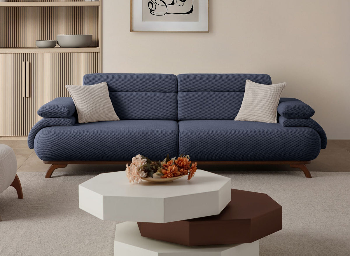 Bonjo Walnut 3-sitssoffa