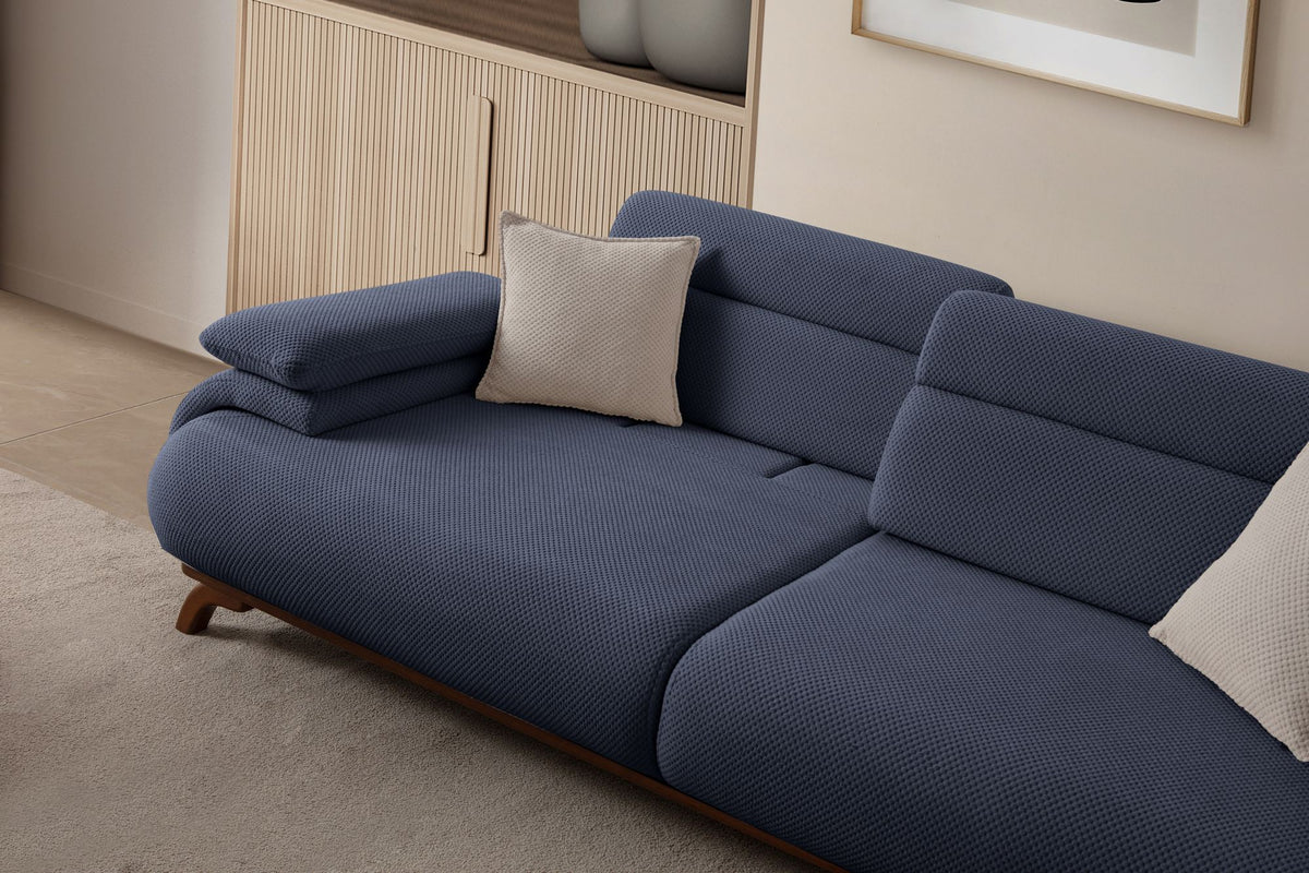 Bonjo Walnut 3-sitssoffa
