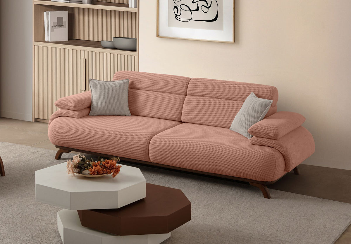 Bonjo Walnut 3-sitssoffa