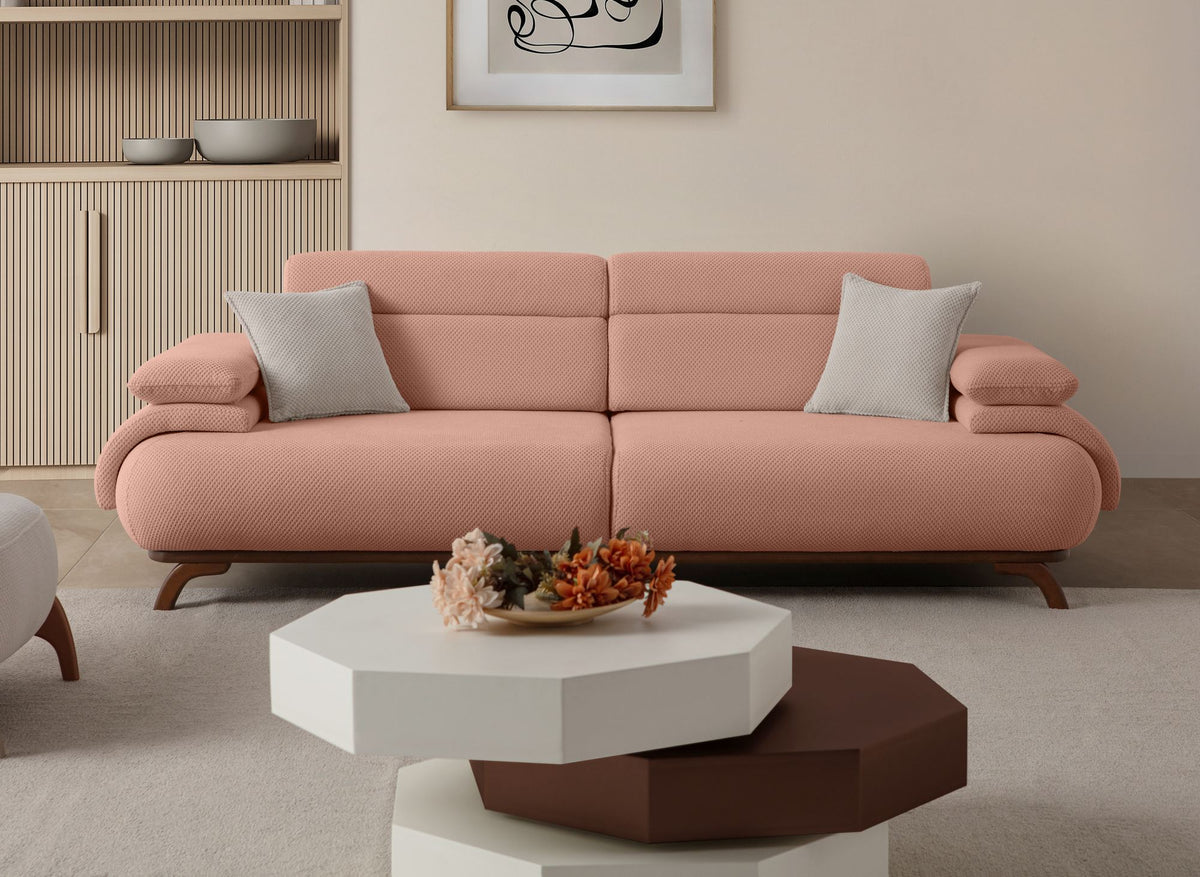 Bonjo Walnut 3-sitssoffa
