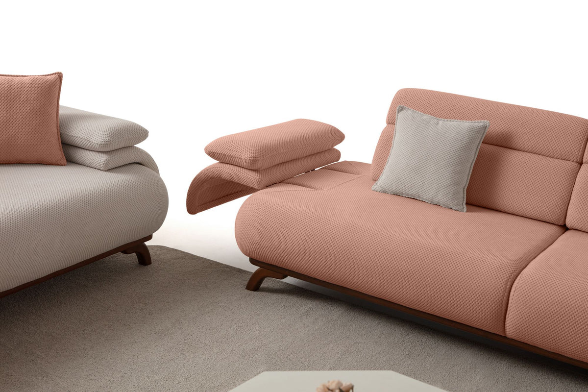 Bonjo Walnut 3-sitssoffa