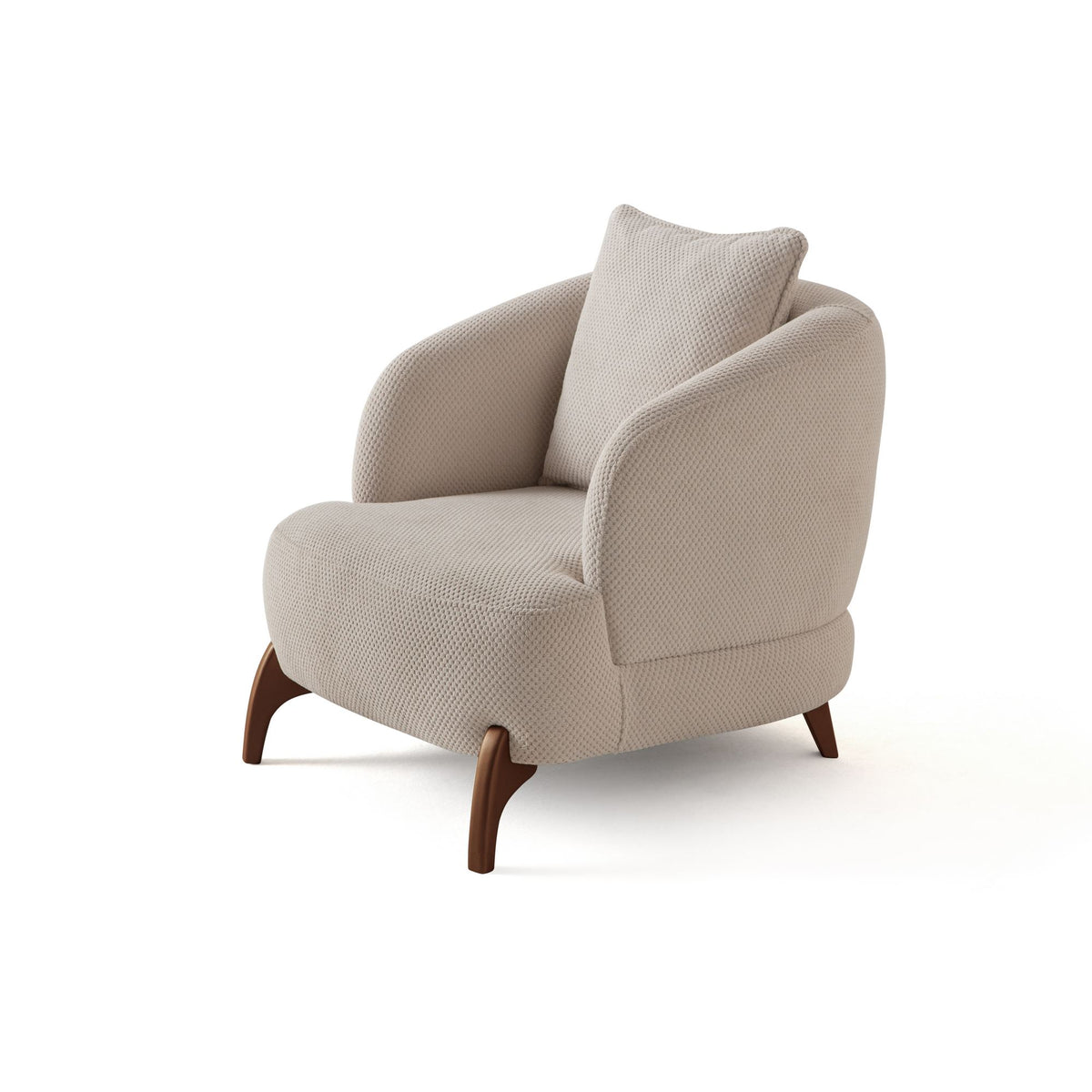 Bonjo Walnut Öronlappsfåtölj