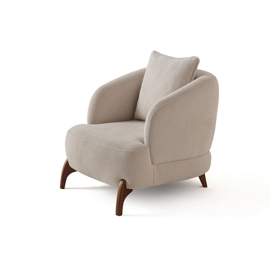 Bonjo Walnut Öronlappsfåtölj