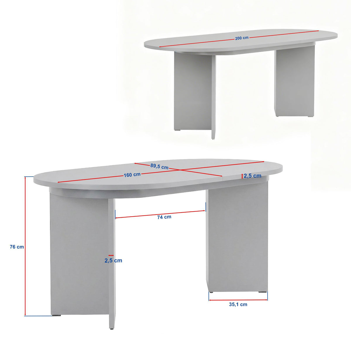 Sorell Förlängningsbart matbord