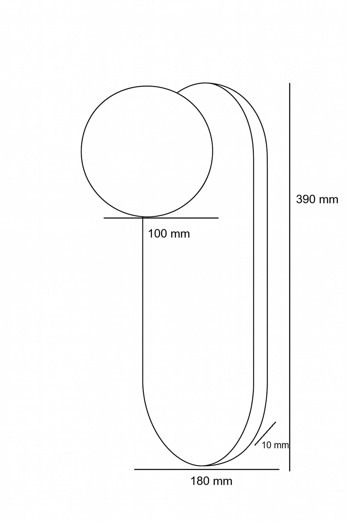 Tor All vägglampa