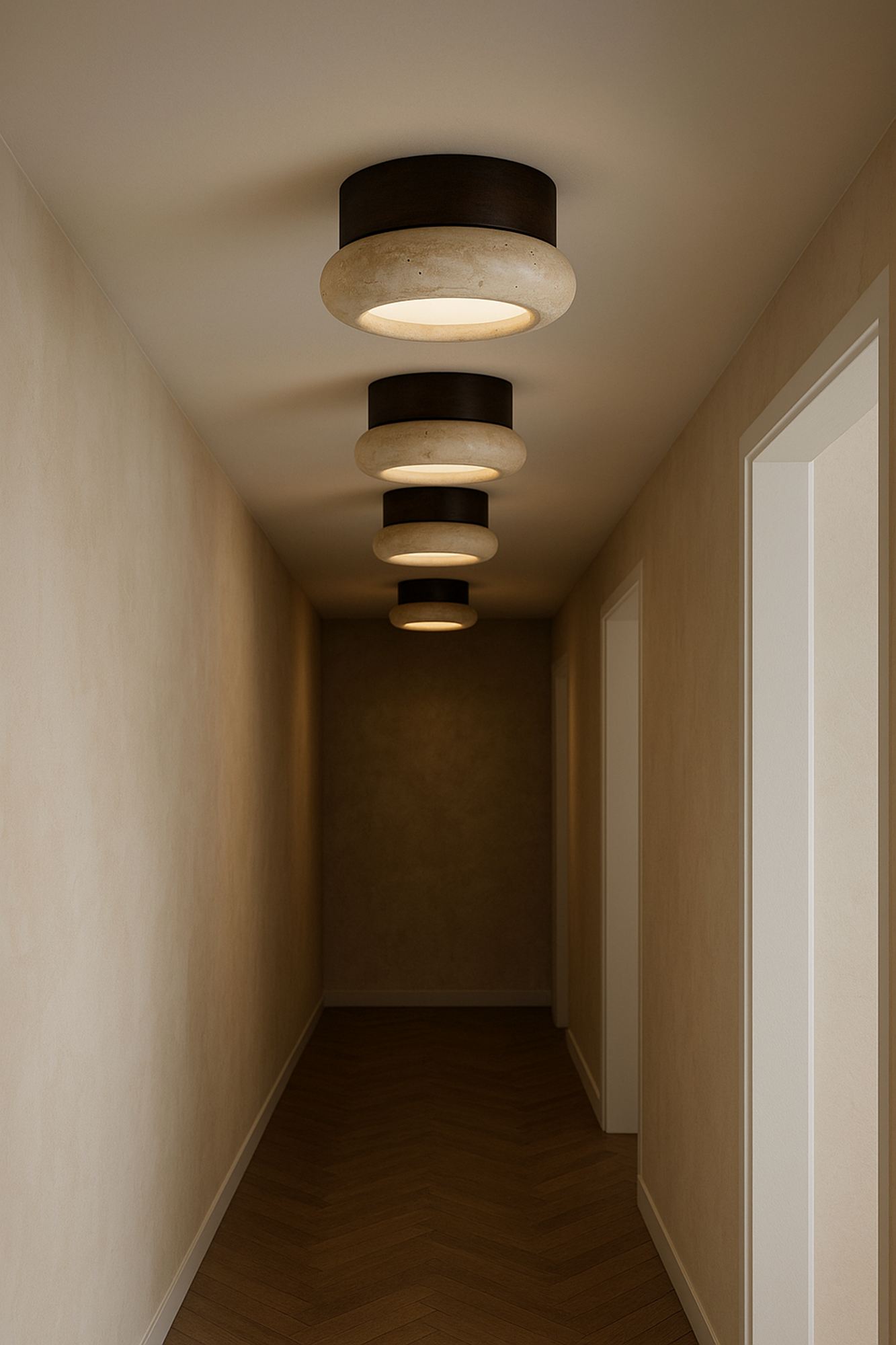 Worm-S vägglampa