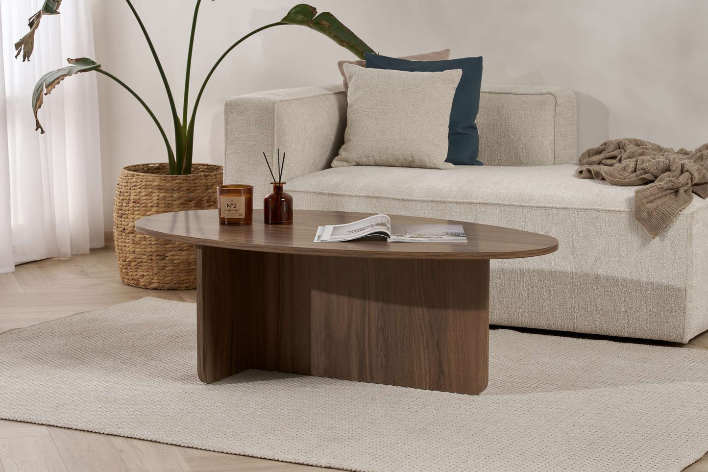 Orba Soffbord 120 cm - Venezia Walnut