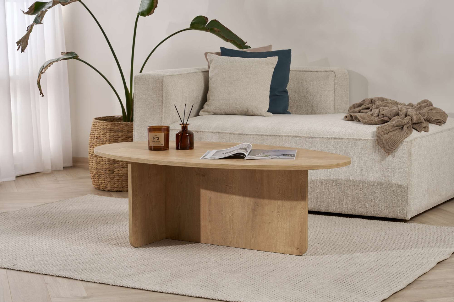 Orba Soffbord 120 cm - Oak