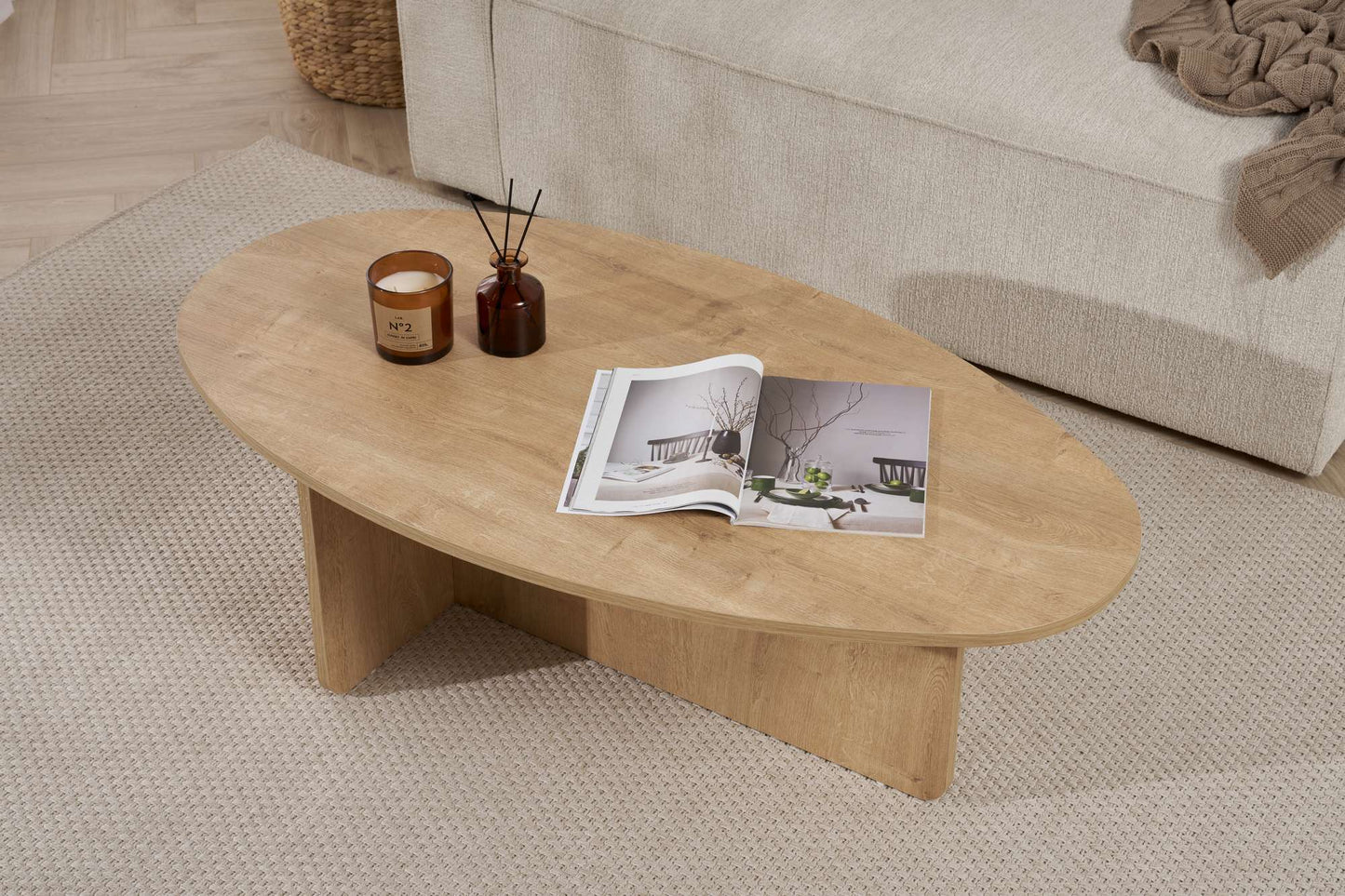 Orba Soffbord 120 cm - Oak