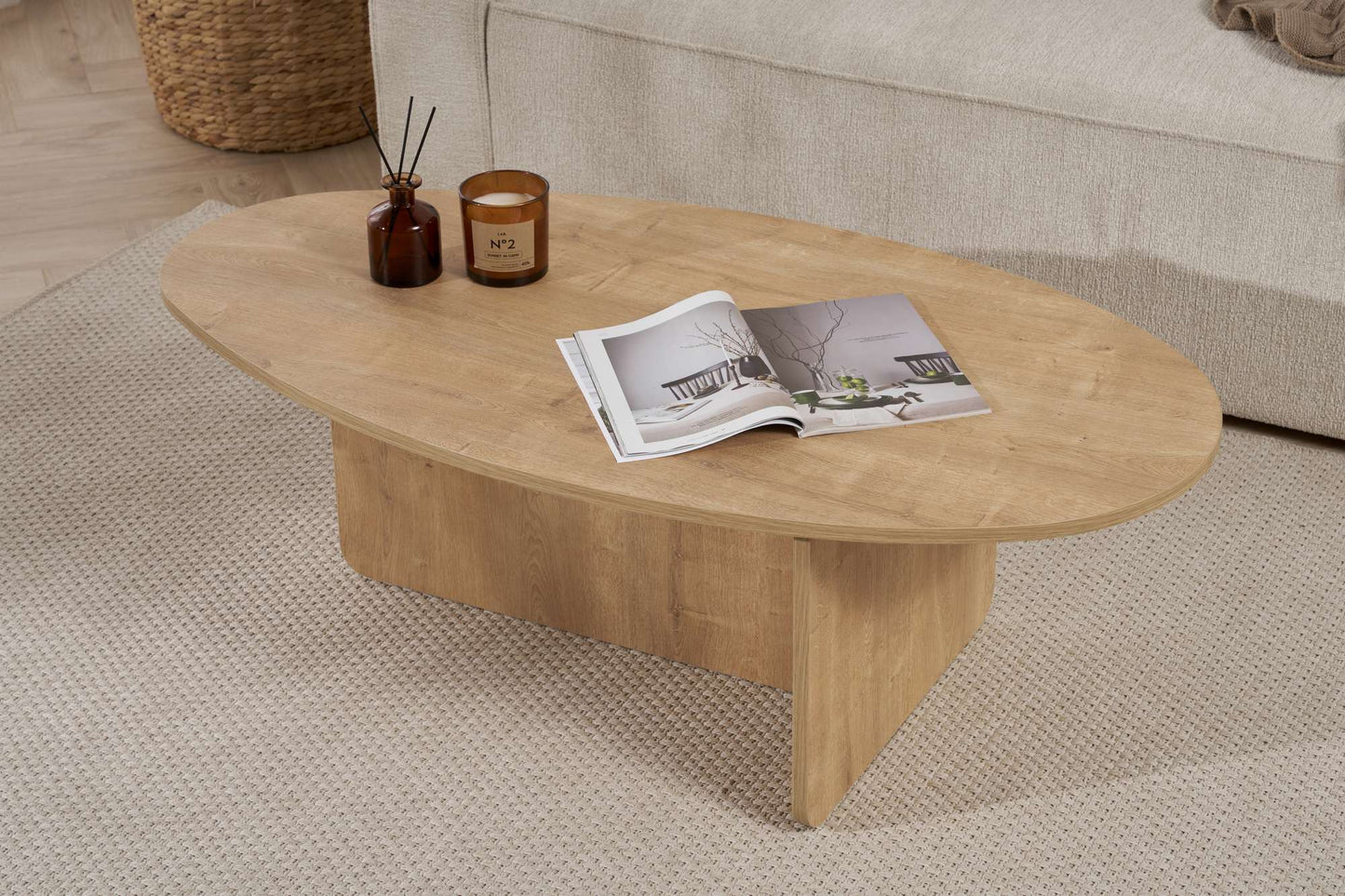 Orba Soffbord 120 cm - Oak