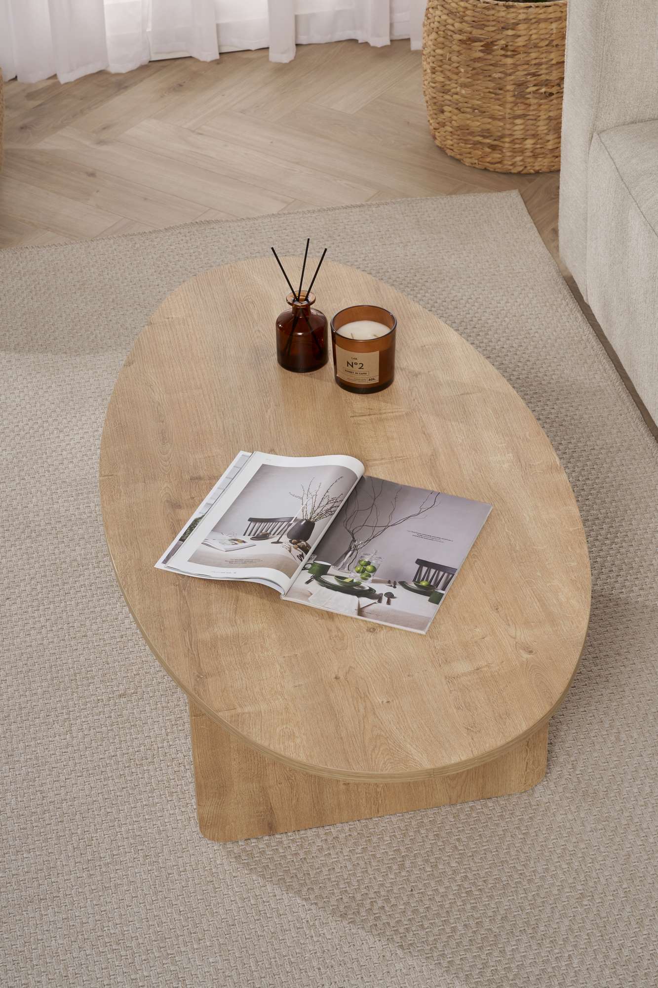 Orba Soffbord 120 cm - Oak