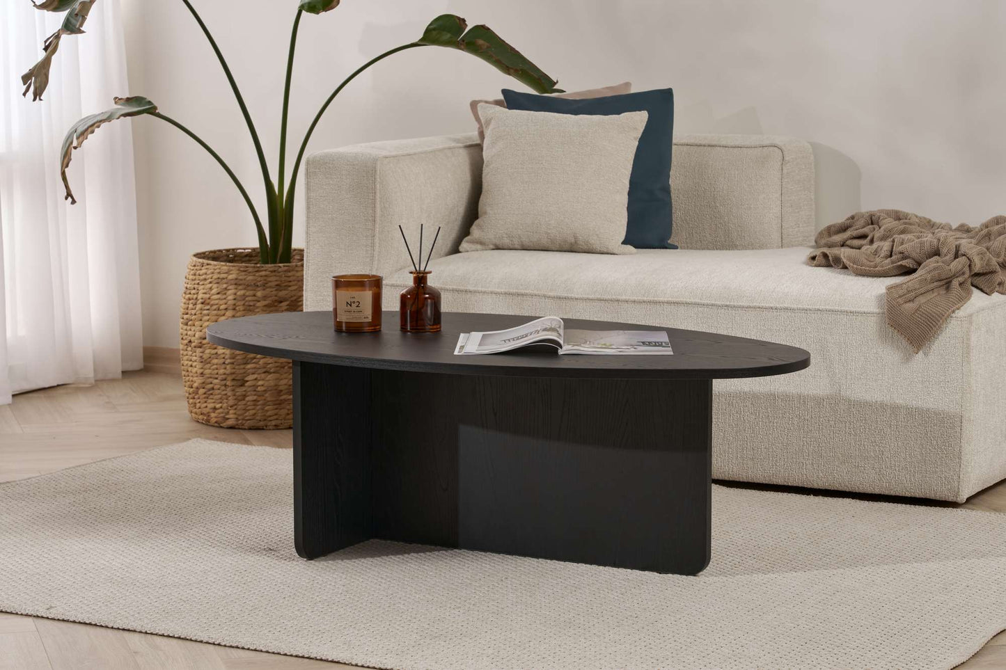 Orba Soffbord 120 cm - Wood Black