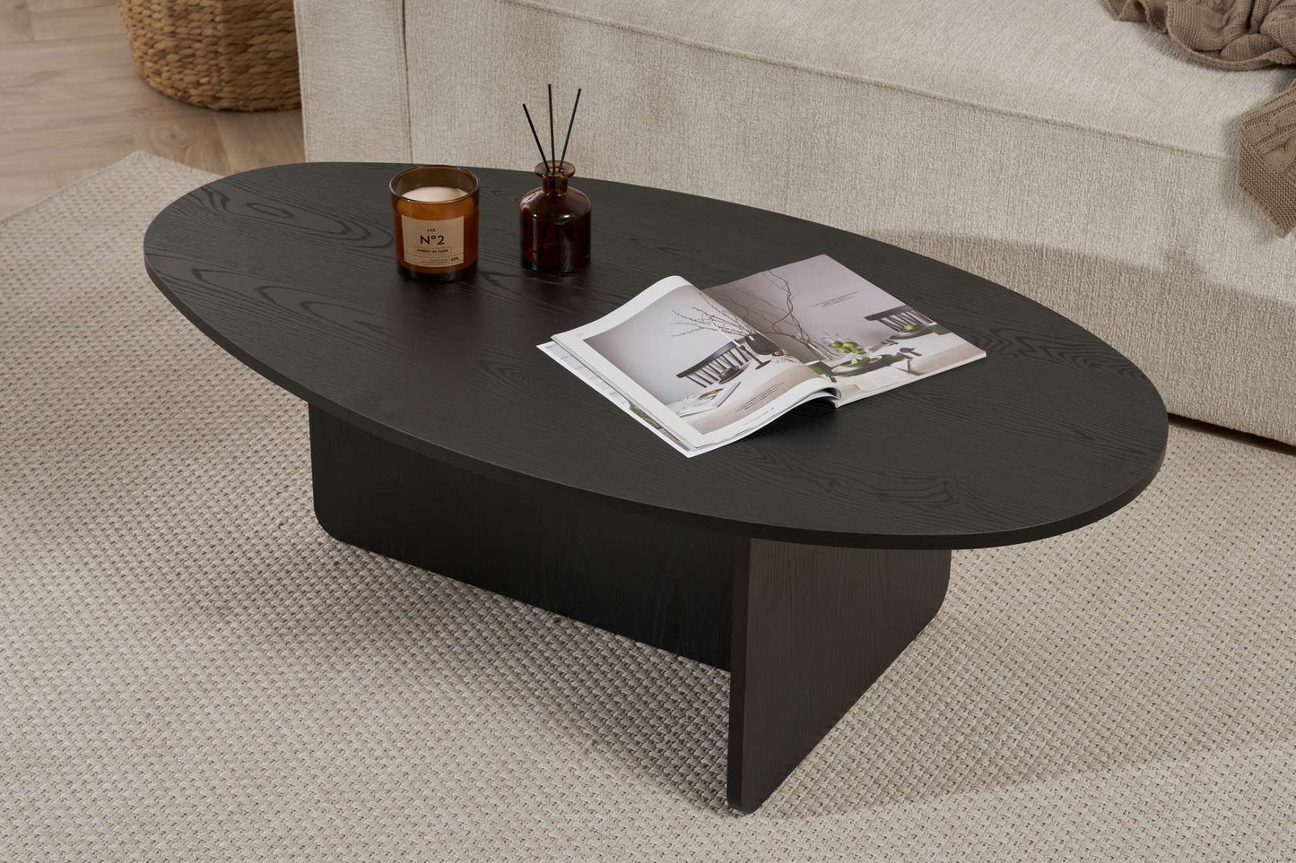 Orba Soffbord 120 cm - Wood Black