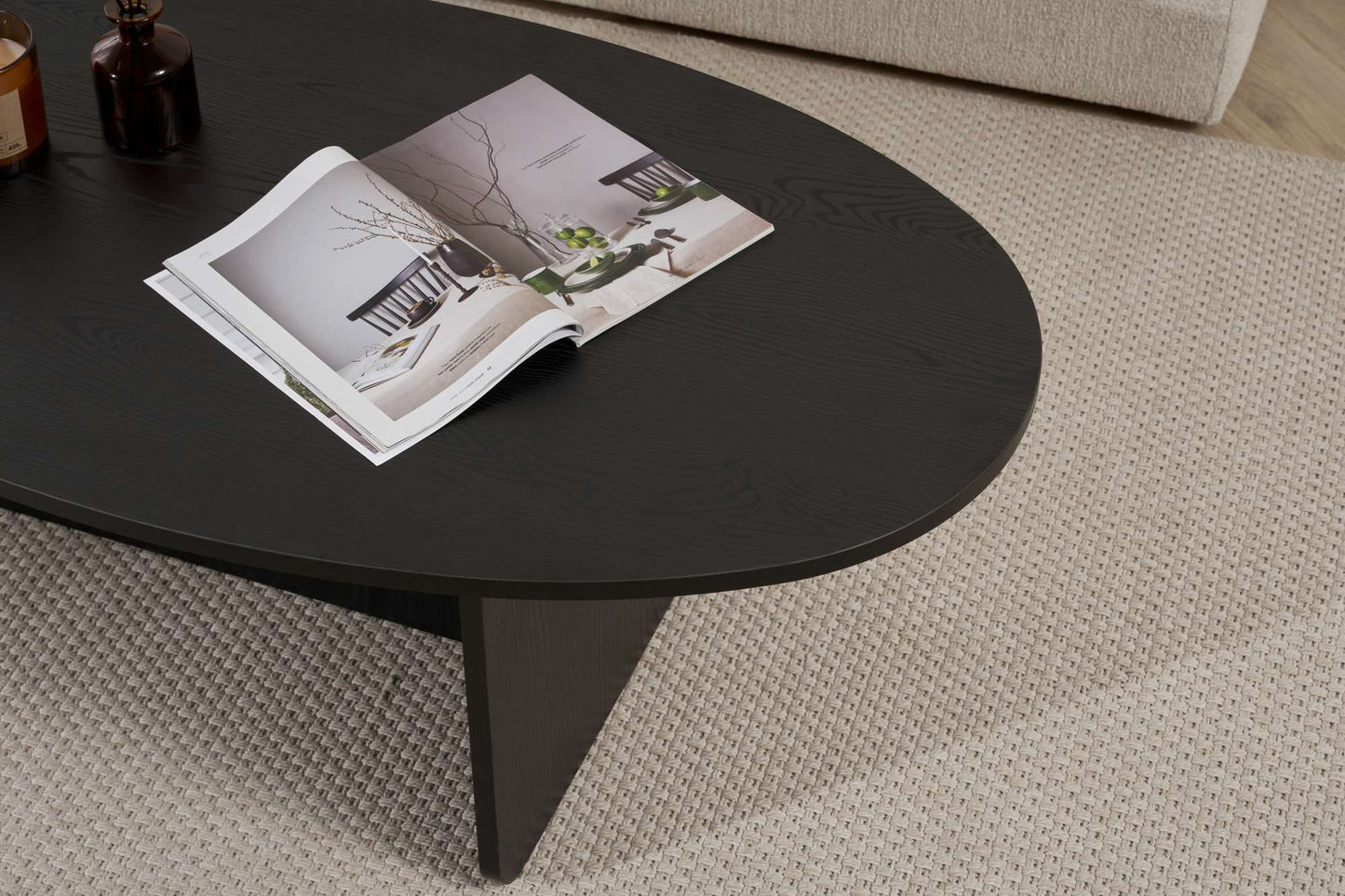 Orba Soffbord 120 cm - Wood Black