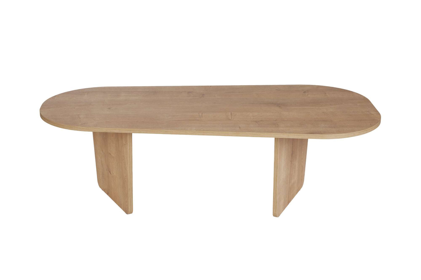 Ovalis Soffbord 130 cm - Oak
