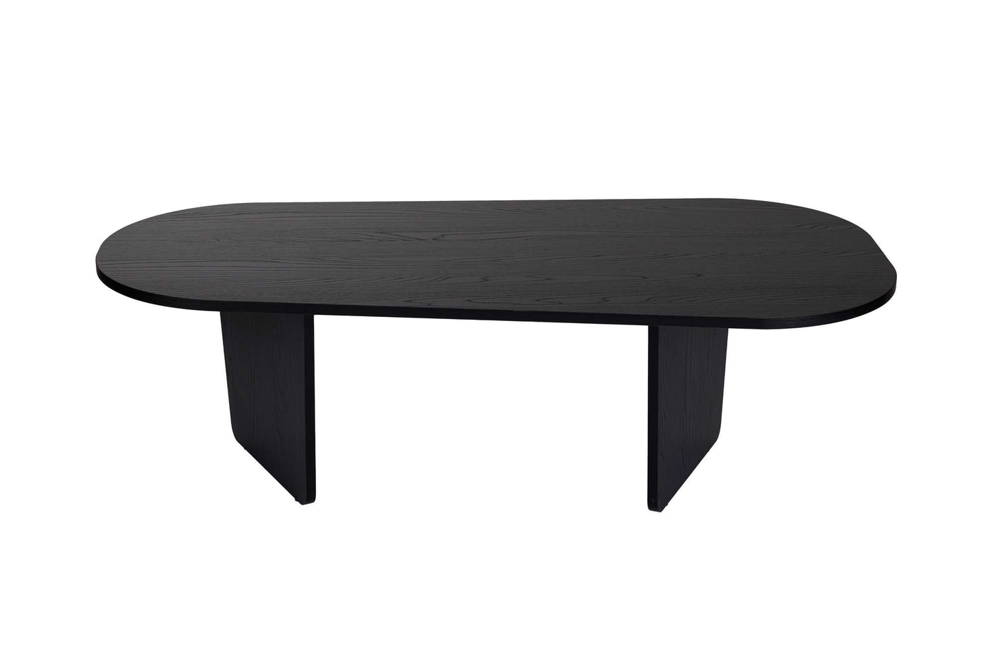 Ovalis Soffbord 130 cm - Wood Black