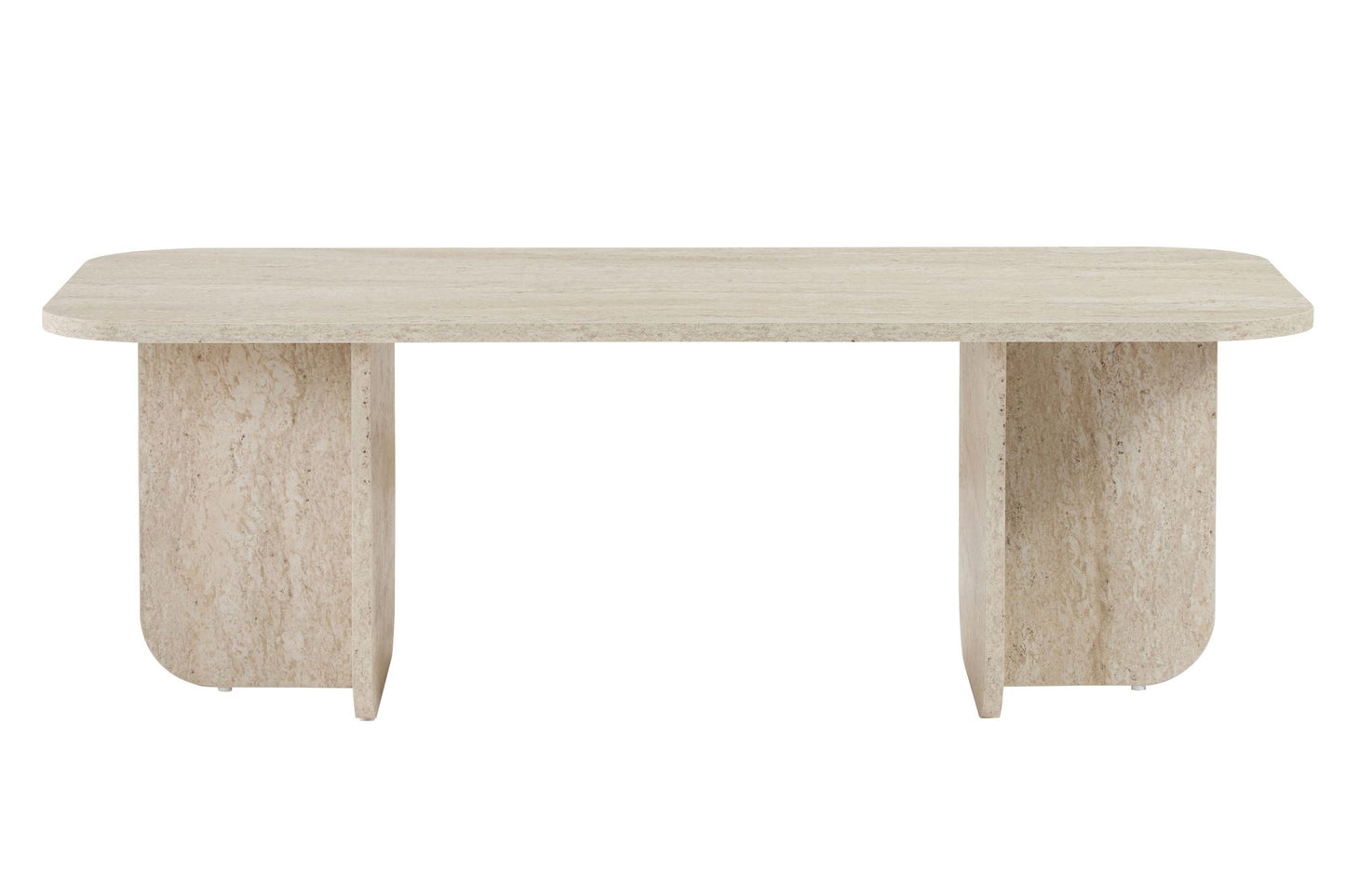Akira Soffbord 120x60 cm - Travertine