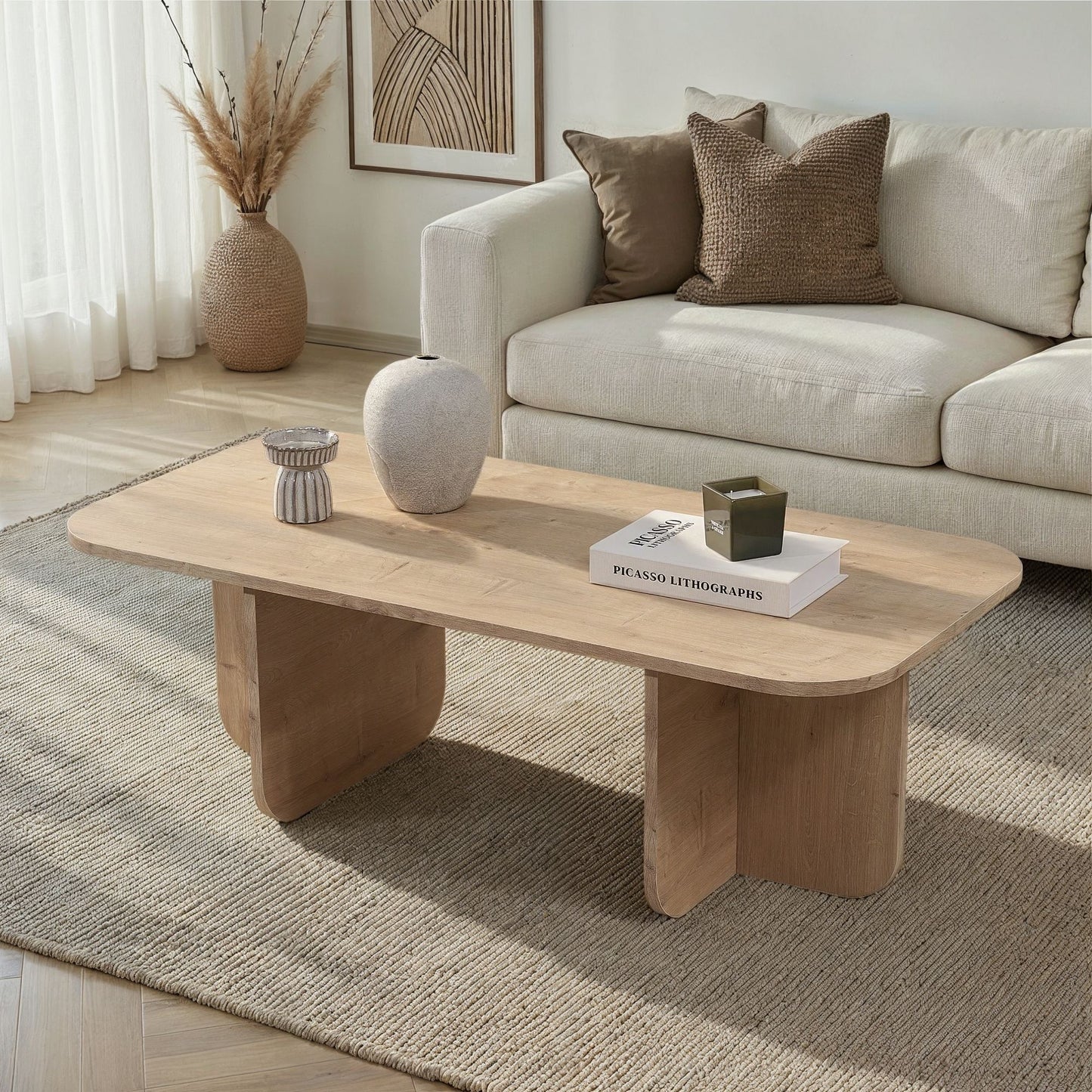Akira Soffbord 120x60 cm - Sapphire Oak