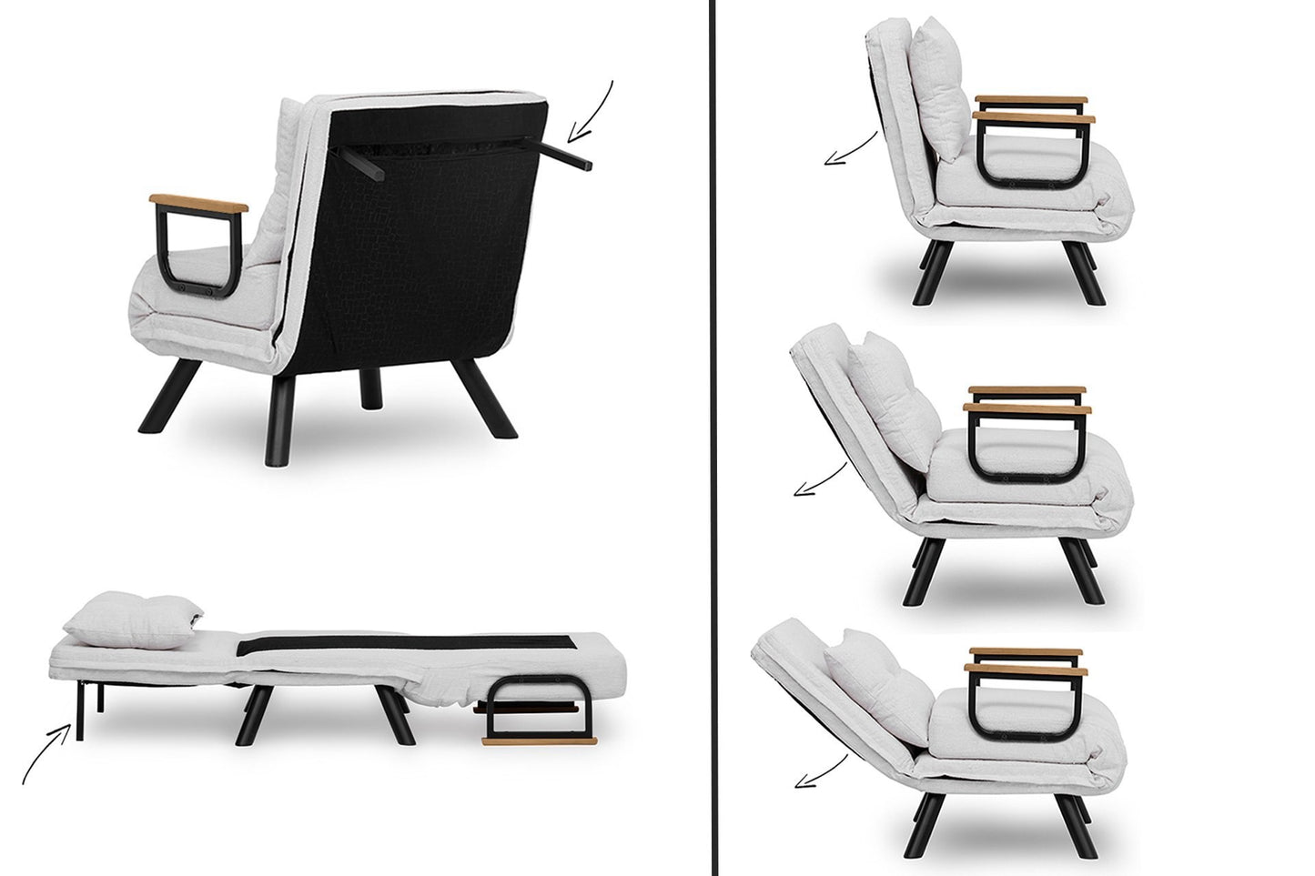 Sando Single 1-sits bäddsoffa
