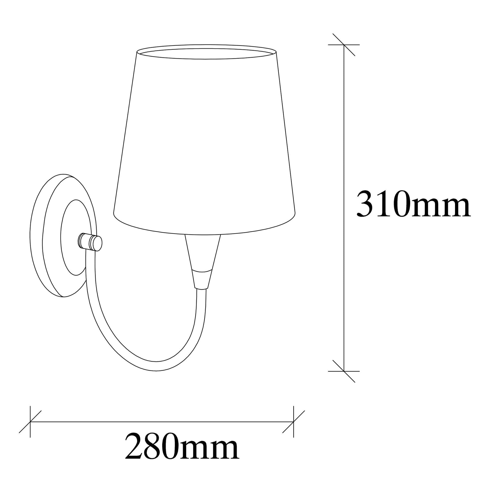 Pardo vägglampa