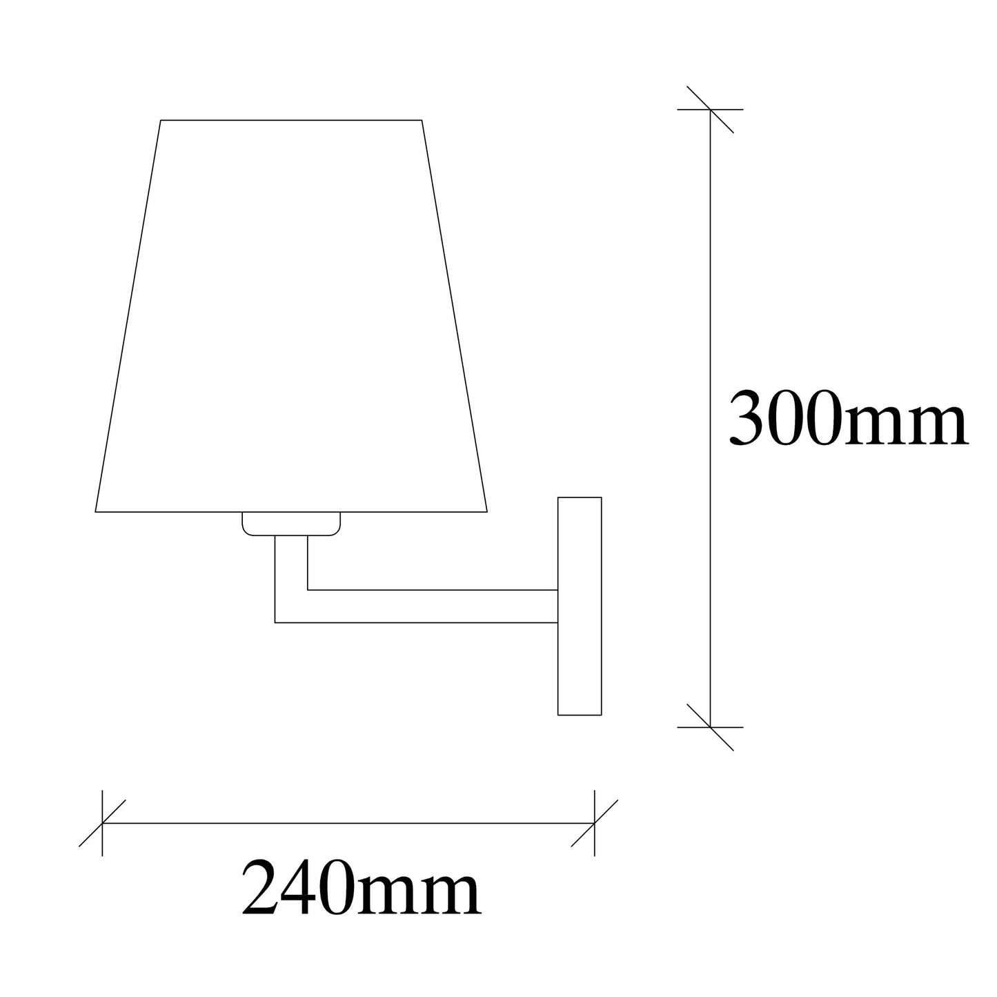Profil vägglampa