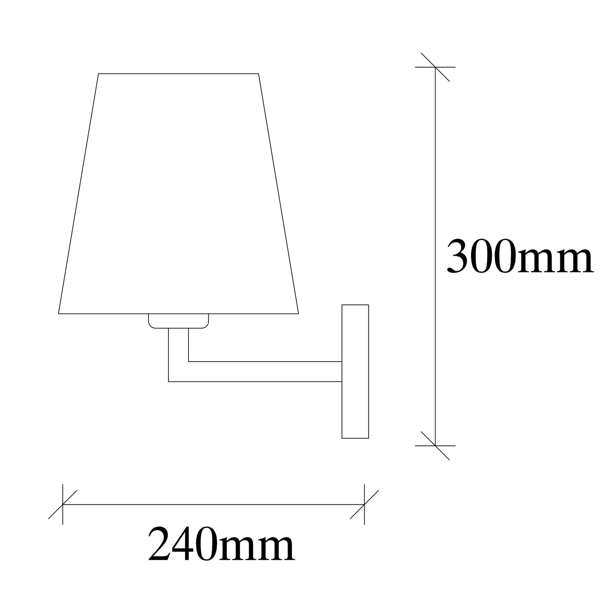 Profil vägglampa