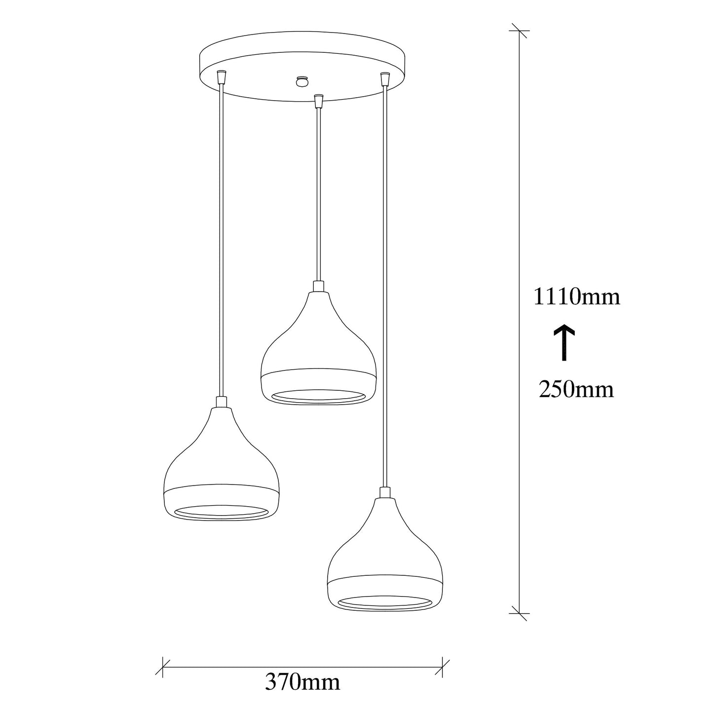Yıldo taklampa 37 cm