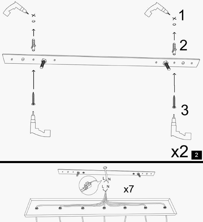 Yıldo taklampa 67 x 17 cm