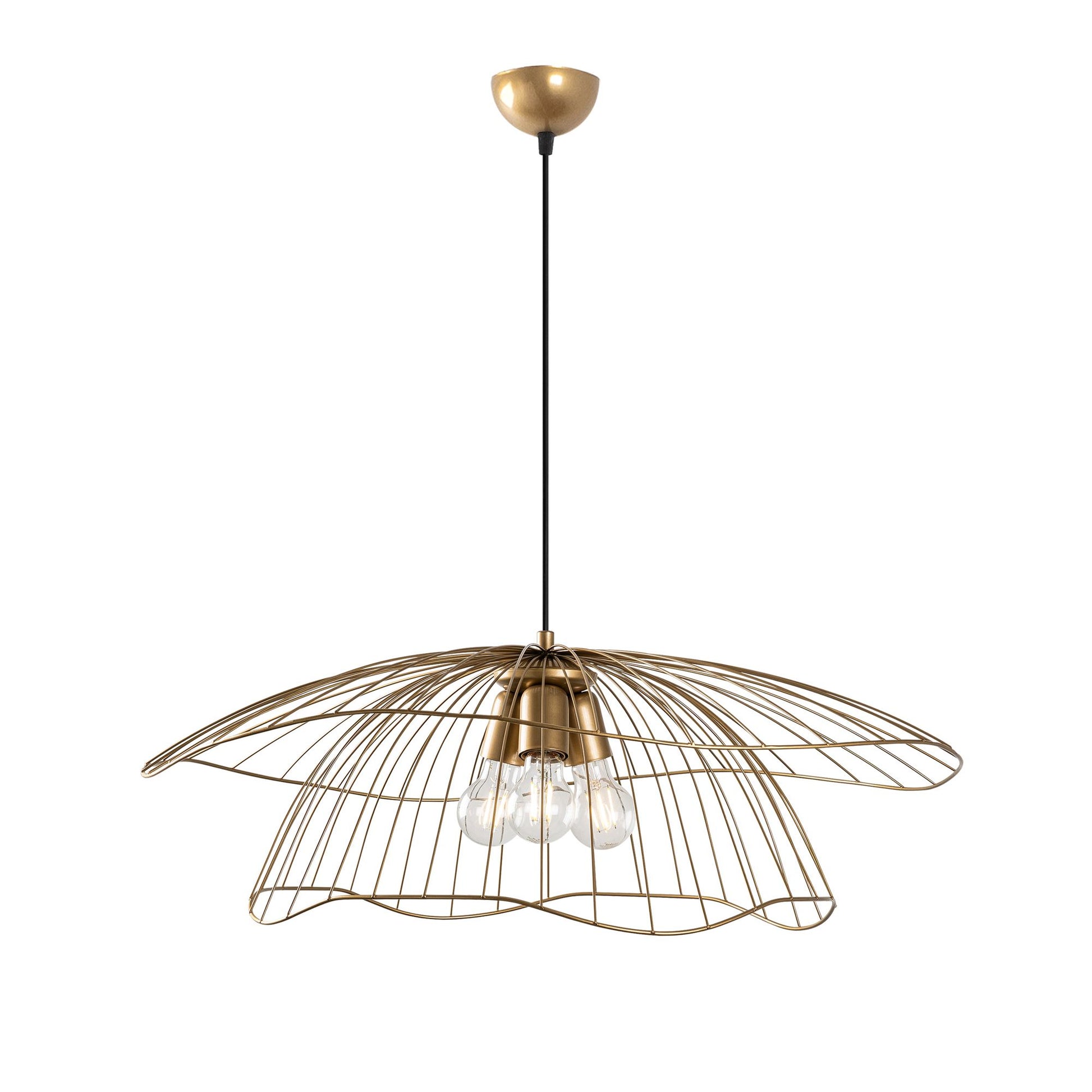 Mantar taklampa 70 x 70 x 124 cm 3 x E 27 40 W