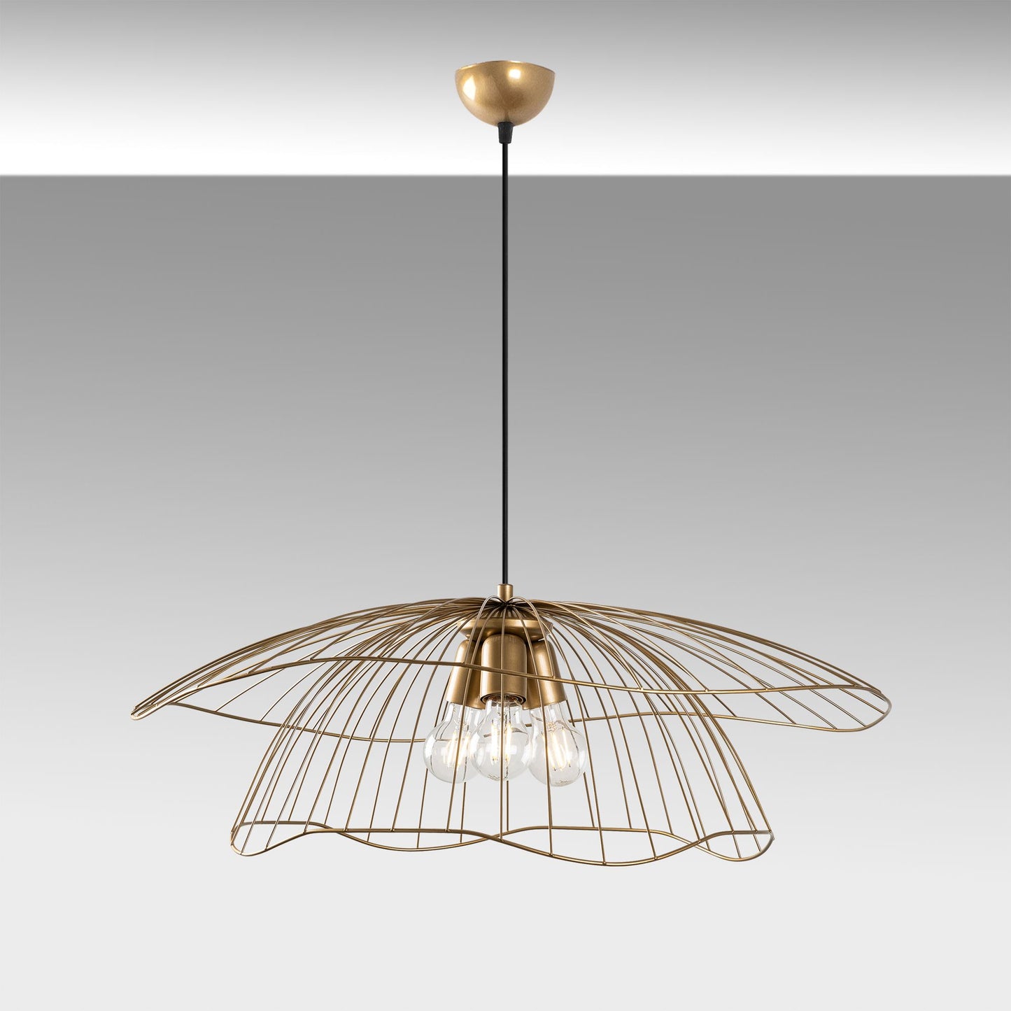 Mantar taklampa 70 x 70 x 124 cm 3 x E 27 40 W