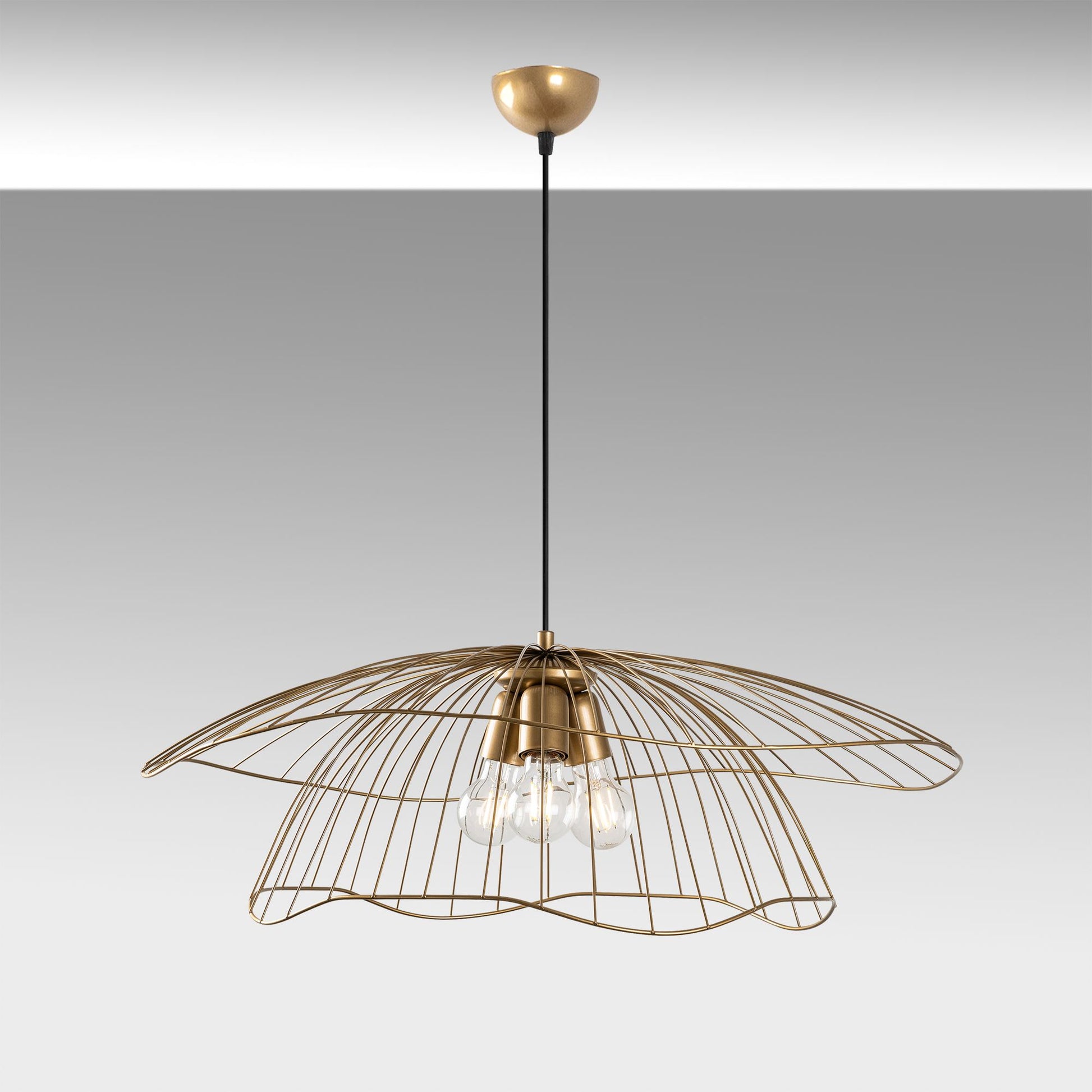 Mantar taklampa 70 x 70 x 124 cm 3 x E 27 40 W
