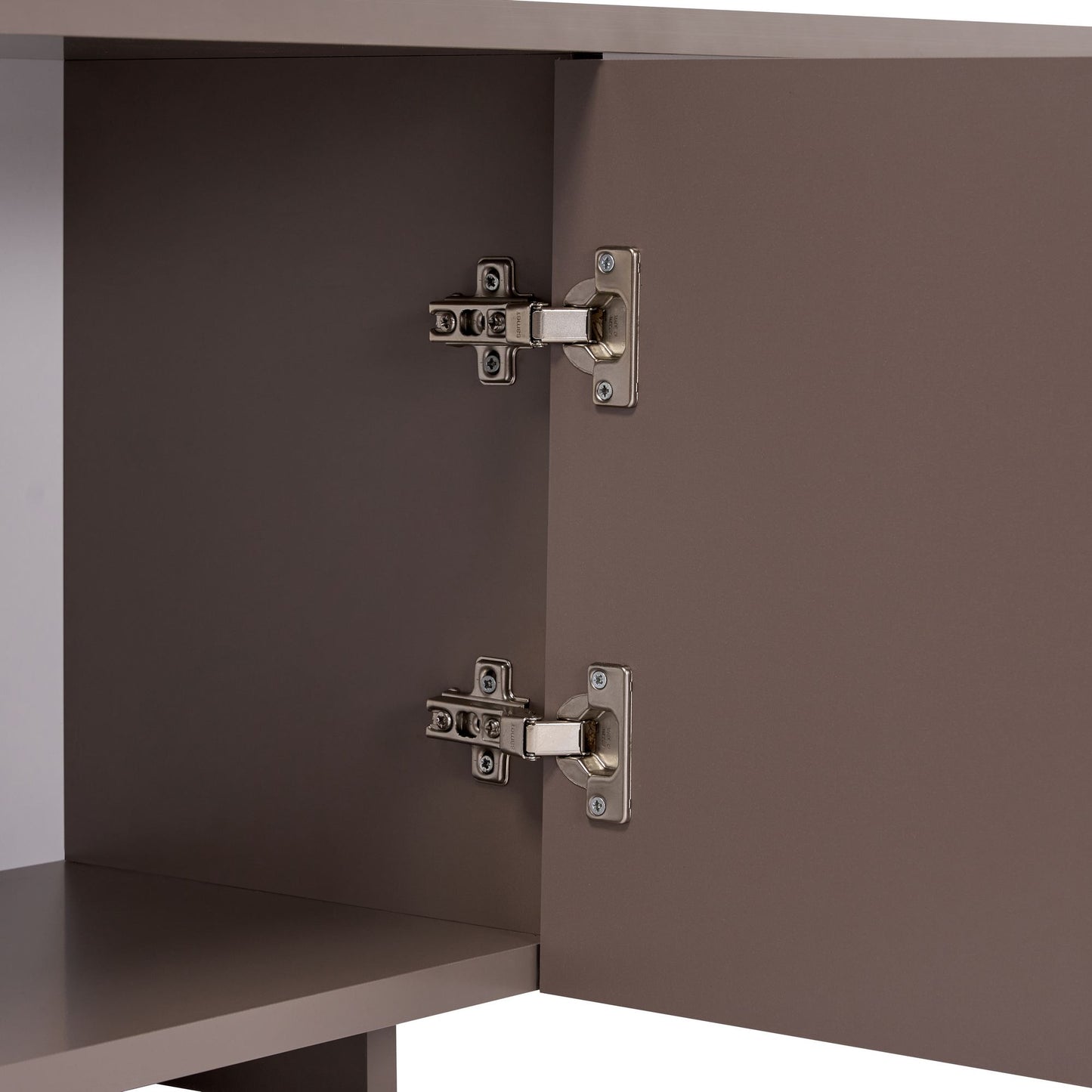 Aurelia - Atlas, Krämfärgad, Vit Tv-Bänk