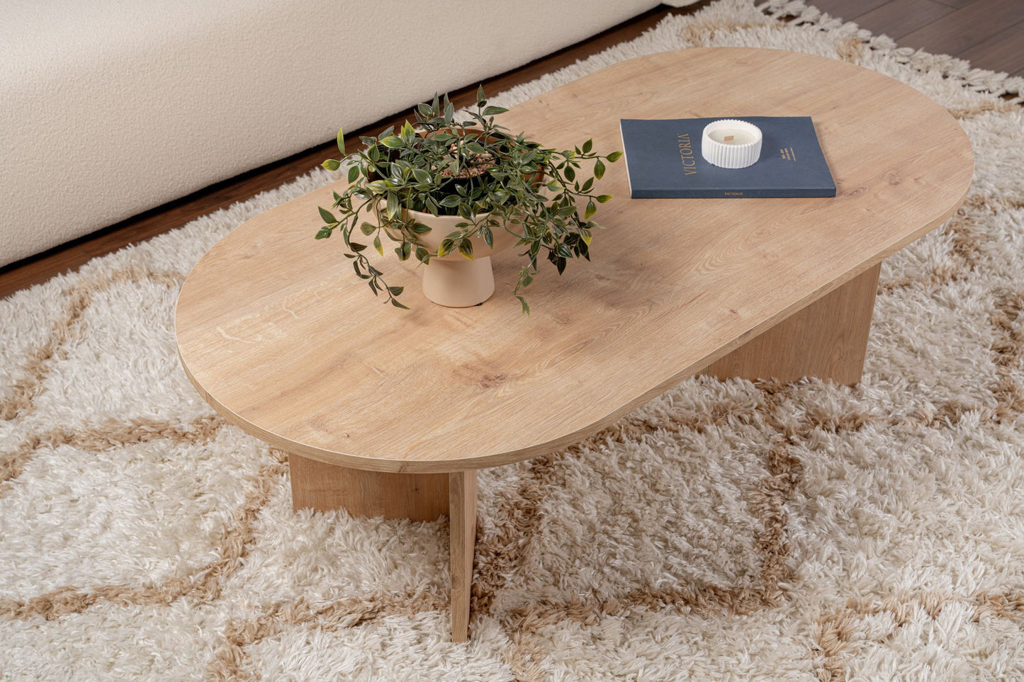 Sable Soffbord 119x60 cm - Sapphire Oak