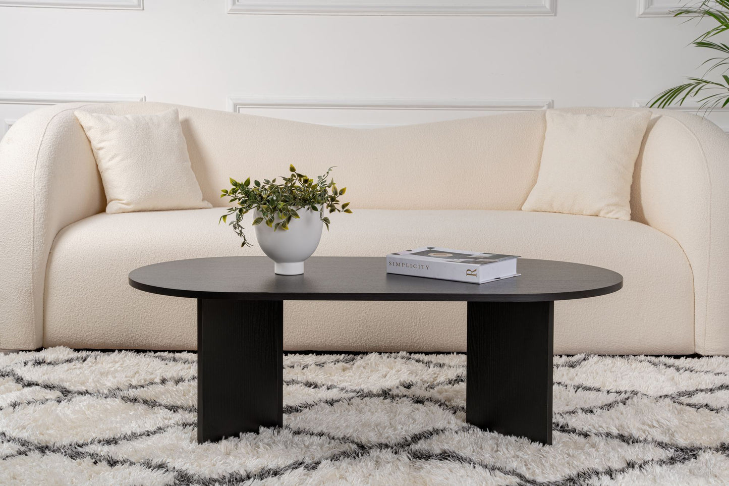 Sable Soffbord 119x60 cm - Wood Black